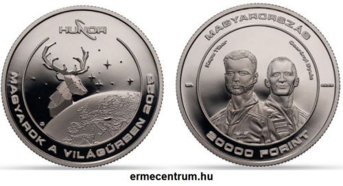 2025. évi Magyar űrrepülés ezüst emlékérme (Proof)